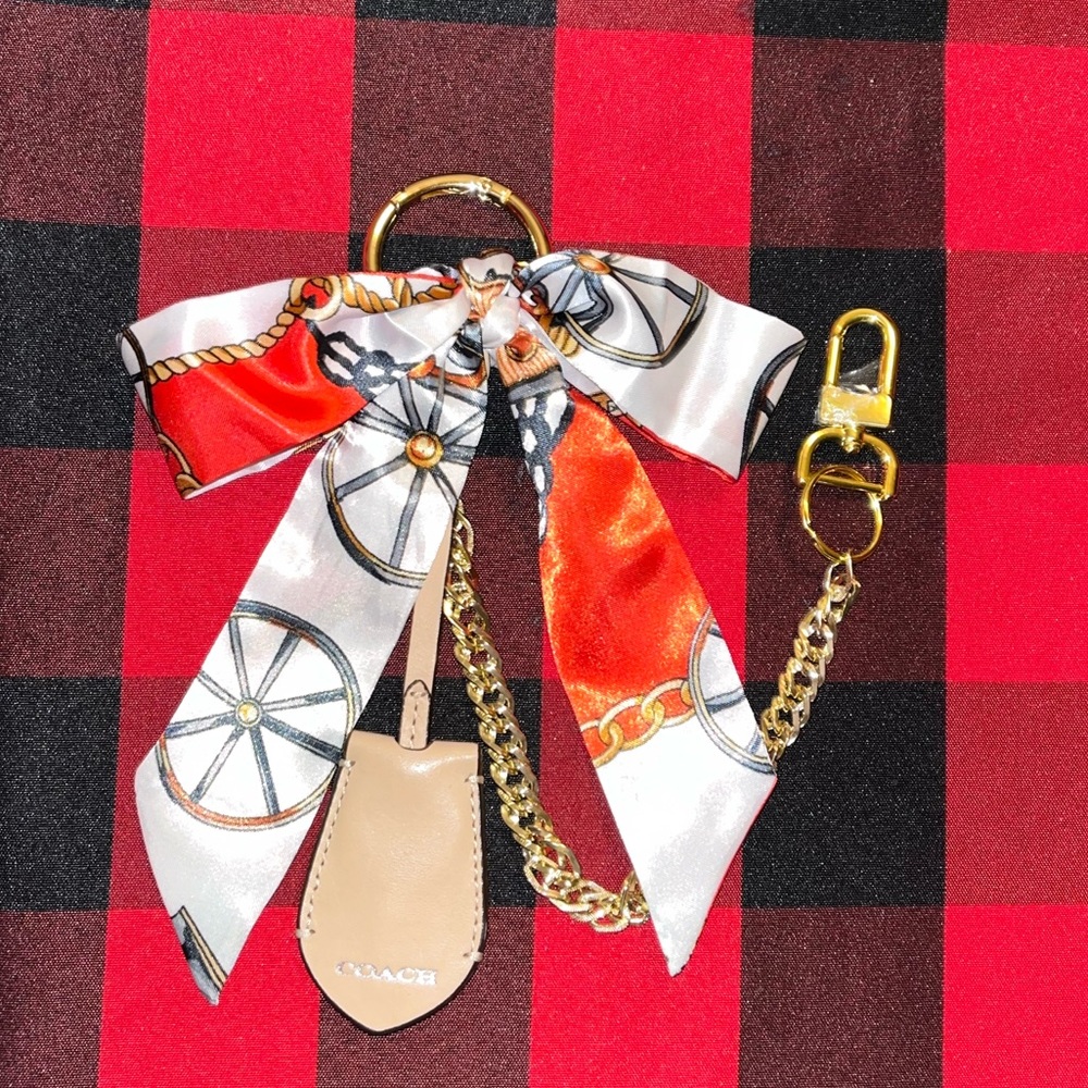Coach Twilly Brass Purse Charm/Key Chain